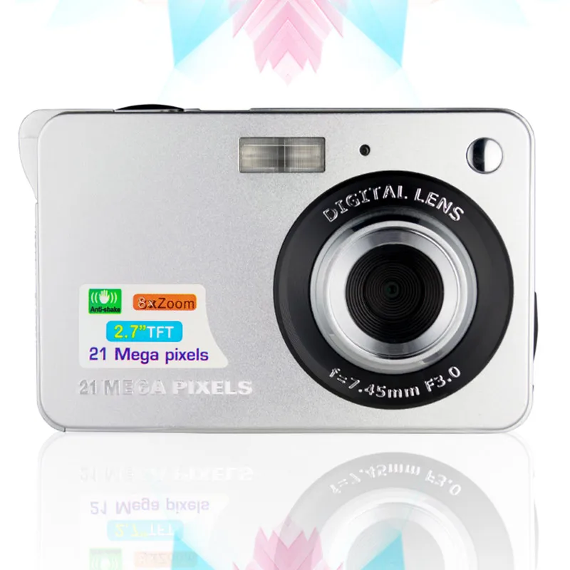 2.7 Inch Ultra-thin 21MP HD Digital Camera Students Cameras Birthday Gift for Kids Friends VDX99 | Электроника