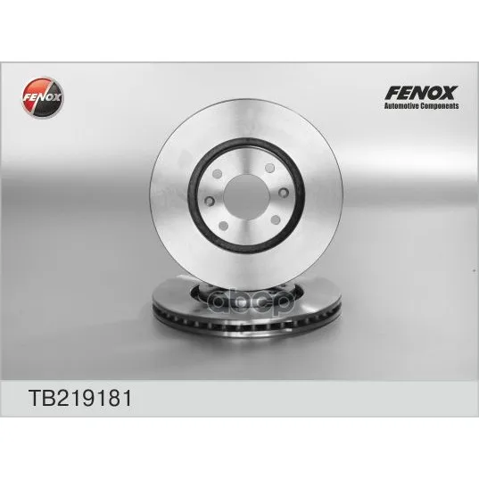 Диск Тормозной Передний Citro?N Berlingo I-Ii, C4 I-Ii, Peugeot 207, 307, 308 Tb219181 FENOX арт. TB219181
