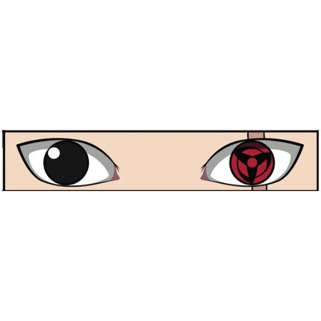 Sasuke Uchiha Sharingan Eye Naruto Sticker Vinyl Decal Windows