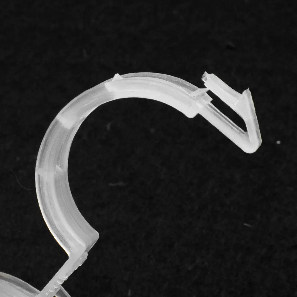 100-800pcs Reusable 25mm Plastic Plant Support Clips clamps For Plants Hanging Vine Garden Greenhouse Vegetables Tomatoes Clips