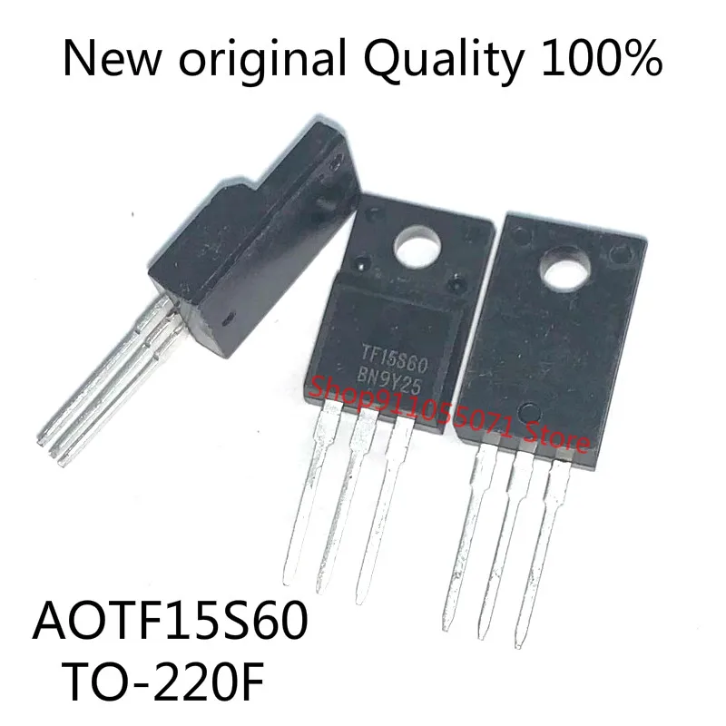 10 шт./лот TF15S60 AOTF15S60 TO-220F 600V 15A горячая Распродажа | Электронные компоненты и
