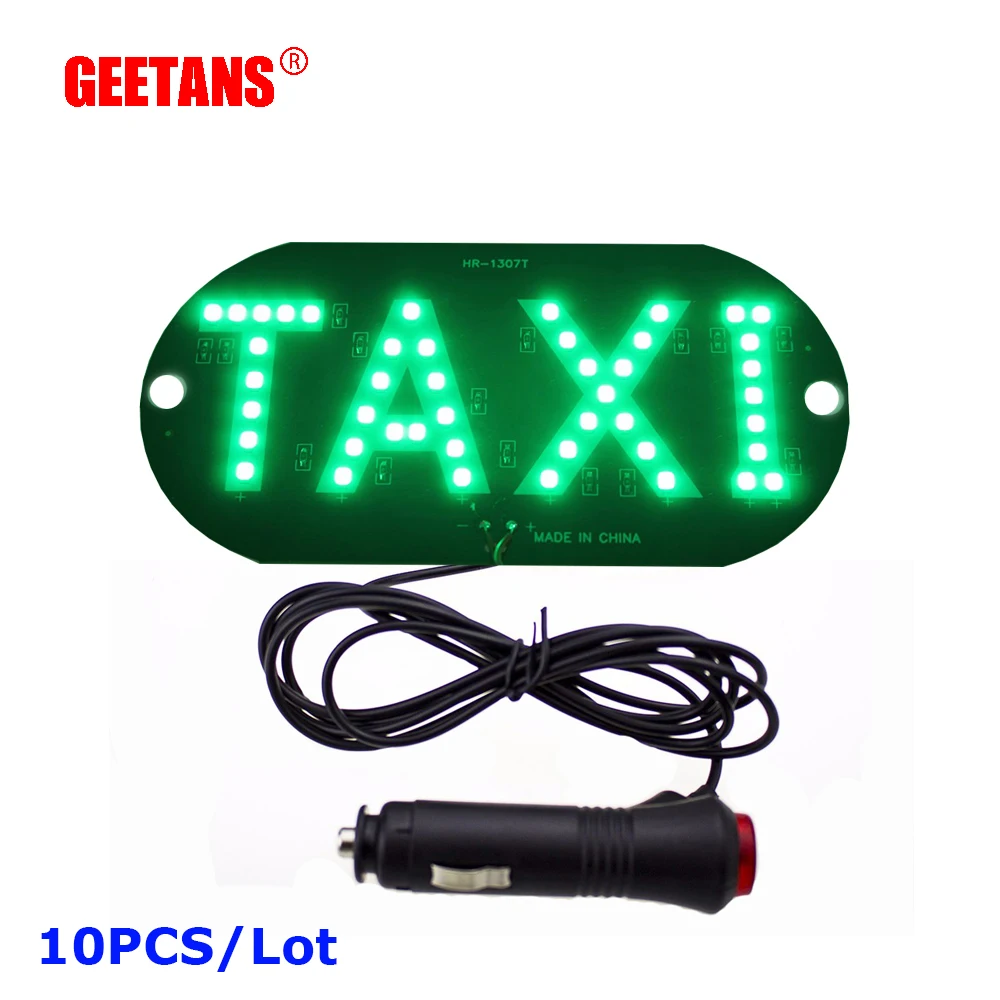 GEETANS 10X/лот такси светодиодный автомобиль ветрового стекла кабины индикаторная