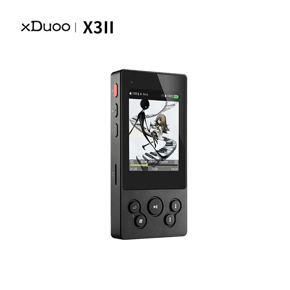 XDuoo X3II X3 ii hi fi плеер mp3 портативный bluetooth без потерь Музыкальный dsd res flac wav|MP3-плееры|