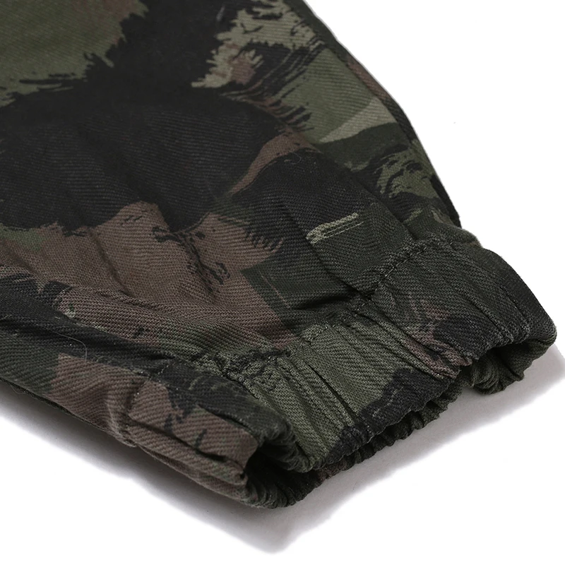 Новые мужские камуфляжные тактические брюки армейский Военный стиль брюки карго мужские повседневные мульти-карман шнурок хип хоп фитнес