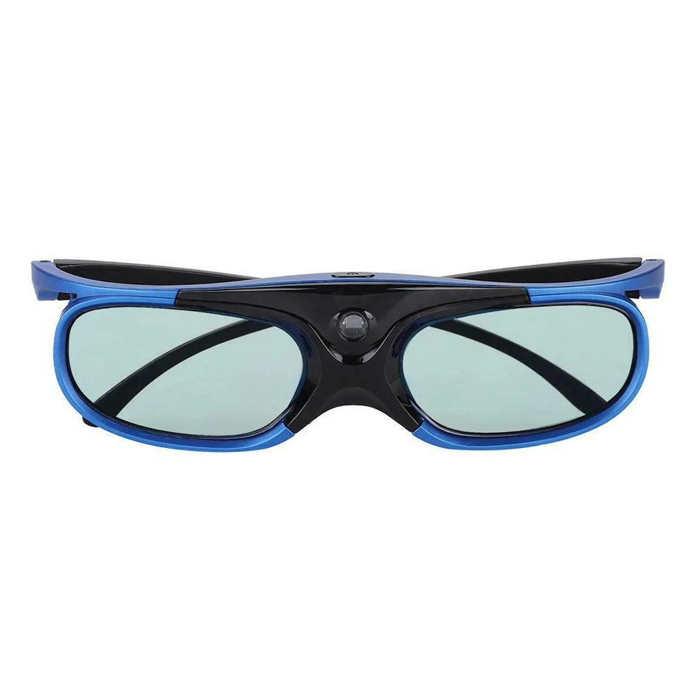 Active Shutter Ultra Clear Easy Wear Universal LCD Chip 3D Glasses Foldable Visual With Battery Home Use For DLP Link Projector |