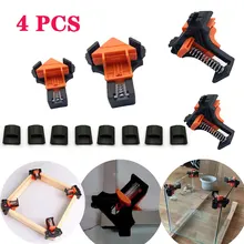 

4pc 90 Degree Right Angle Clamp Fixing Clip Photo Picture Frame Corner Woodworking Clip Positioning Fixture DIY Repair Tool