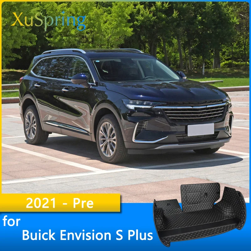 

Car Trunk Mat Cargo Liner For Buick Envision S Plus 2021-Pre 5 Seats Rear Tail Durable Boot Cover Protective Styling