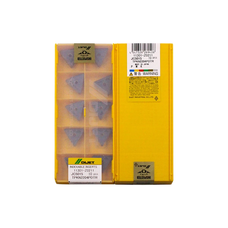 TPKN2204PDTR JC5015 100% оригинальная карбидная вставка DIJET лучшего качества 10 шт./лот