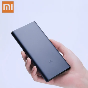 

10000mAh Xiaomi Mi Power Bank 2i External Battery Bank 18W Quick Charge Powerbank 10000 PLM09ZM with Dual USB Output for Phone