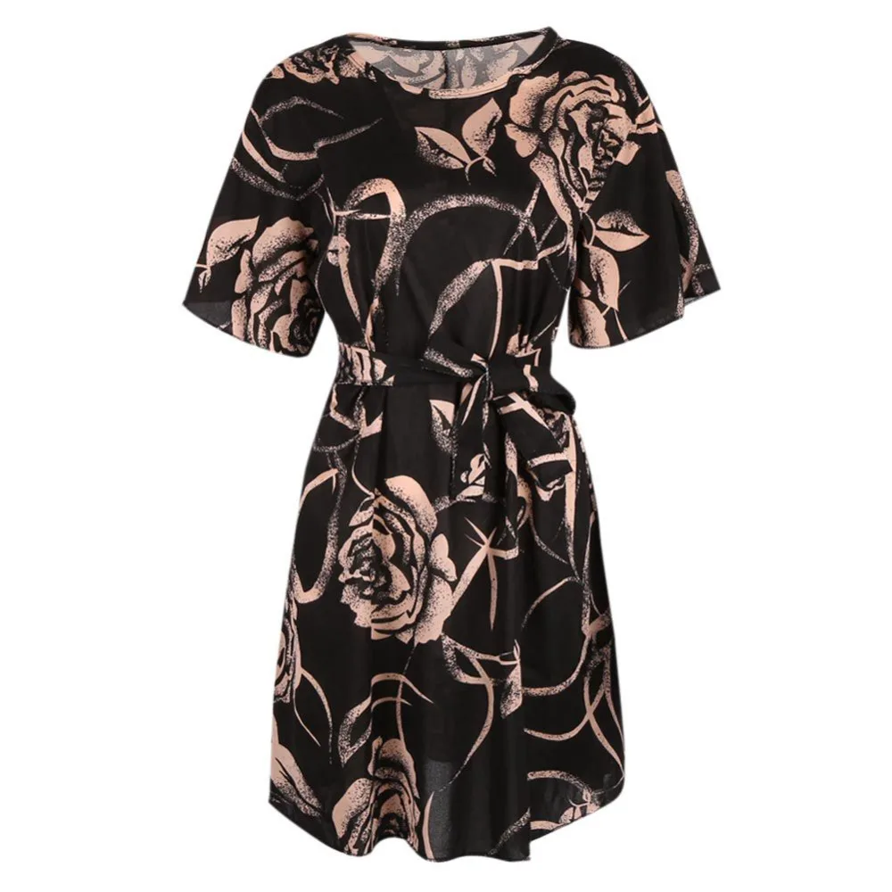 Women Dresses Floral Print Dress Sexy Female Voile Short Sleeve Double Ruffles Elegant Short Party Dresses 2020 Women Dresses Floral Print Dress Sexy Female Voile Short Sleeve Double Ruffles Elegant Short Party Dresses 2020