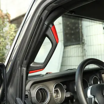 

Decal Grab Bar Trim Replacement Parts Panel Pillar Cover Decor For Jeep Wrangler JL 2018 2019