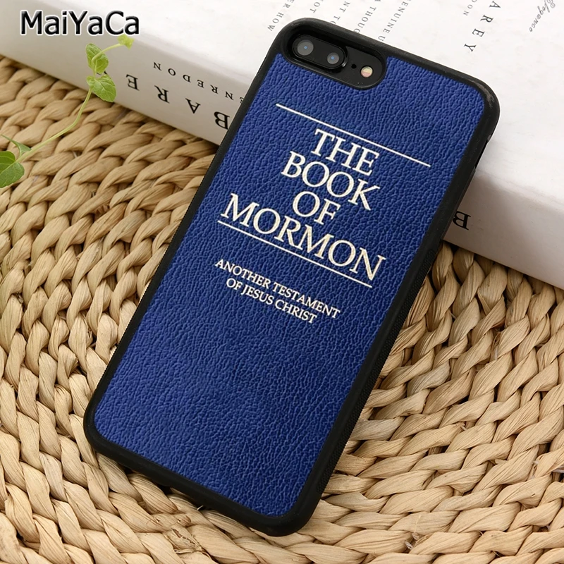 MaiYaCa Книга Мормона Иисуса Христа Библия чехол для телефона iPhone 5 6 7 8 plus 11 12 Pro X XR XS Max