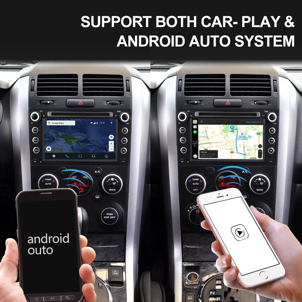 Isudar 2 Din Android 9 авто радио для SUZUKI/Grand Vitara автомобильный DVD Мультимедиа gps Восьмиядерный ОЗУ 2 Гб ПЗУ 32 Гб Камера USB DVR DSP