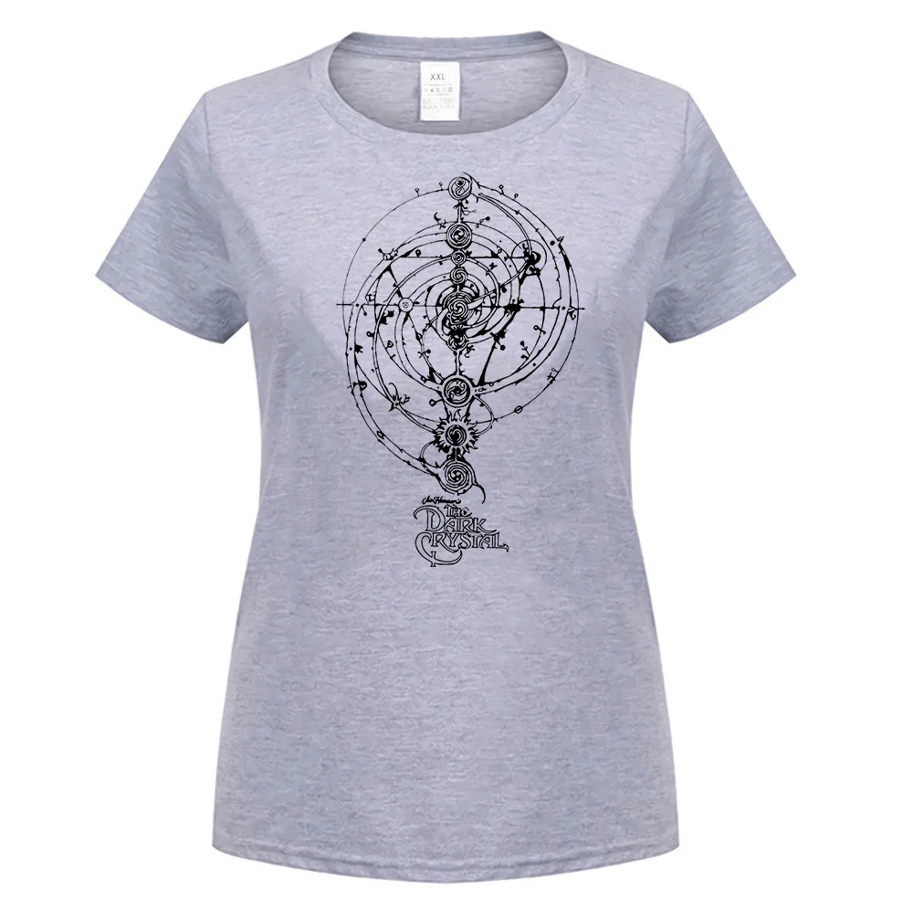 women gray Dream Spiral темно-Хрустальная классическая белая футболка, лучший подарок для мужчин и женщин. Новейшая модная футболка - Цвет: women gray