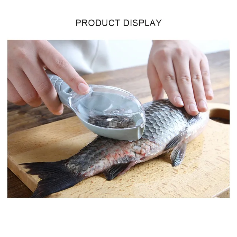 Быстрое удаление рыбной чешуи домашний кухонный инструмент Рыбная чешуя ручной инструмент для рыбной чешуи доступен в трех цветах