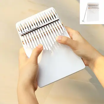

17 Keys Thumb Piano Kalimba Solid Single Board Pine Mbira Mini Keyboard Instrument