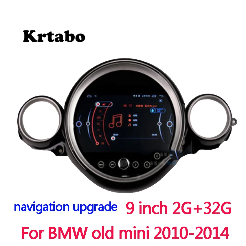 

For BMW Mini 2010-2014 Car radio Android multimedia player touch screen GPS Navigation Support Carplay Bluetooth/2G+32G+9inch