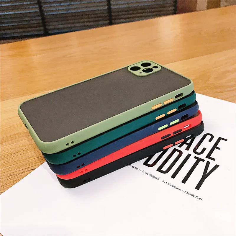 US $753.00 1000pcs Shockproof Phone Case Back Cover For IPhone 11 Pro Max Luxury Translucent Soft Case For IPhone X XS Max XR 8 7 6 6S Plus