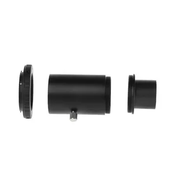 

Aluminum T2 Adapter Telescope Extension Tube 1.25 inch Telescope Mount Adapter Thread T-Ring For Nikon DSLR Camera Accessories