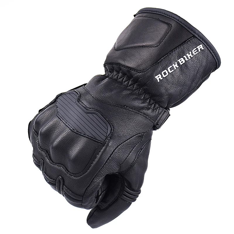 

100% Waterproof Winter Motorcycle Gloves Touch Screen Road Racing Motocross Protection Guantes Off-Road Ski Moto Gloves Men