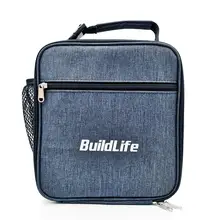 BuildLife сумка для обеда большая Изолированная коробка переносная изоляционная сумка для хранения еды подготовительная работа школа для взрослых мужчин и женщин Офис