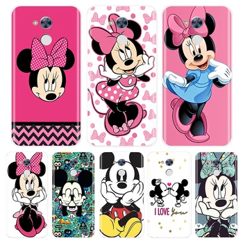 

Silicone TPU Phone Case For Huawei Honor 4C 5C 6C 6A Pro Soft Mickey Minnie Patterned Cover For Huawei Honor 4X 5A 5X 6 6X 5C