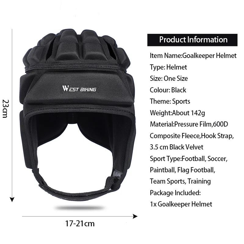 WEST BIKING зимний защитный шлем для велоспорта, спортивный футбольный шлем вратаря, головной убор для велосипеда, мотоцикла, катания на коньках