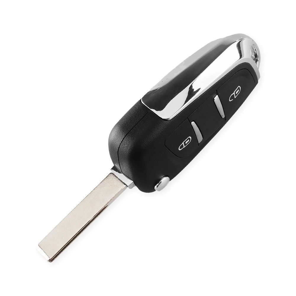 Чехол KEYYOU Key для Peugeot 107 207 307 307S 308 407 607 2 кнопочный модифицированный чехол книжка с