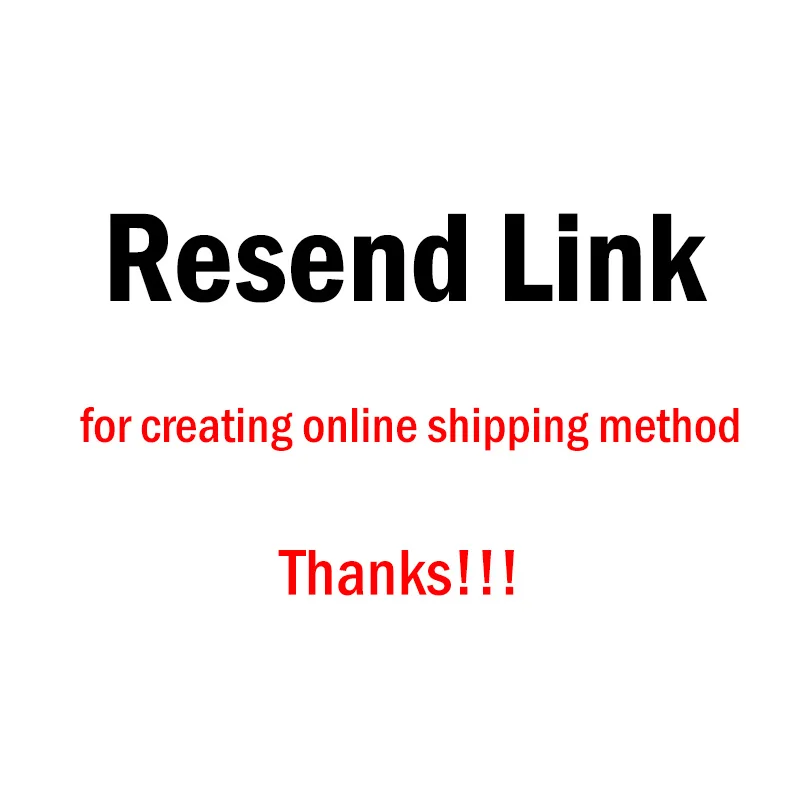 

special link for the buyer protection- not receive goods/goods have problem /resend link/other persosn please do not order