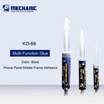 

MECHANIC KO66 Black Adhesive Repair Glue All-Around Mobile Phone Frame Fitting Agent For Touch Screen Rework Screen Glue