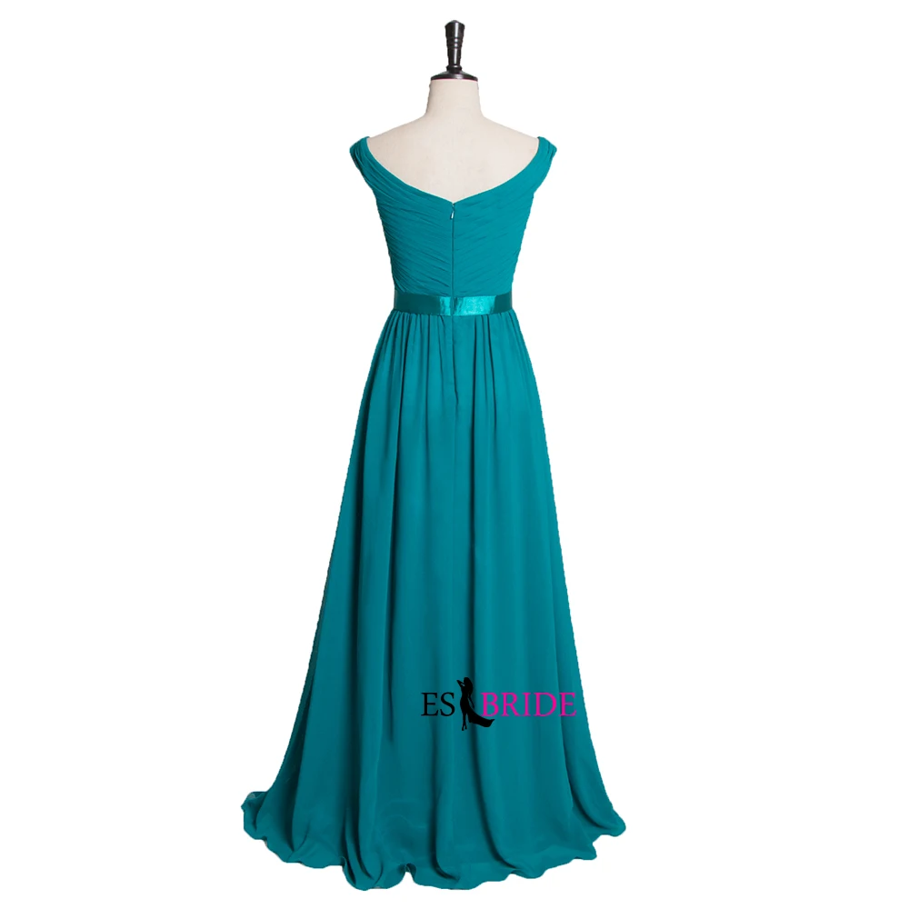 Robe De Soiree элегантное вечернее платье трапециевидной формы с v-образным вырезом и рюшами длинное синее торжественное свадебное платье LT2727