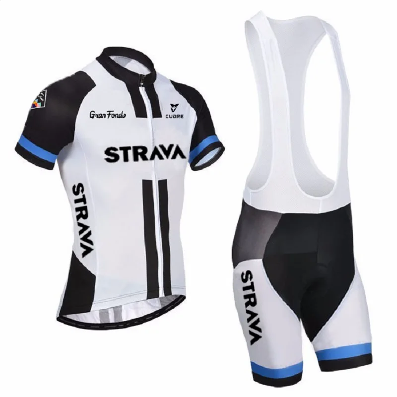 Новинка 2021 спортивный костюм для велоспорта STRAVA с коротким рукавом мужская майка