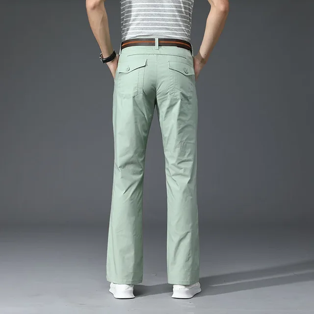 ICPANS Thin Mens Flared Pants Bootcut 