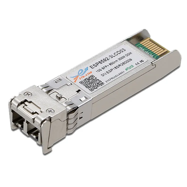 

10 Gigabit Multi-mode Optical Module Compatible With Huawei H3C Cisco SFP-10G-SR 850nm 300M Transceiver Module
