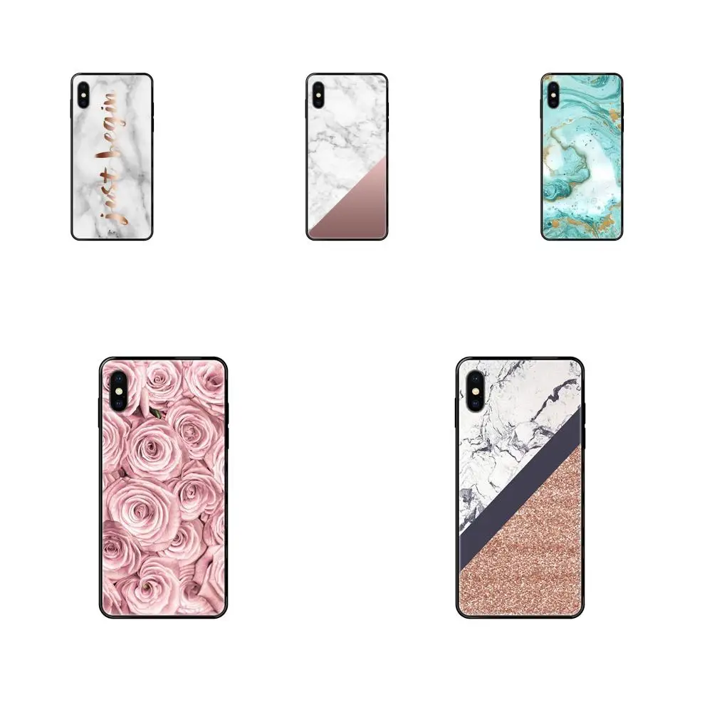 Для Xiaomi Mi Note A1 A2 A3 5 5s 6 8 9 10 SE Lite Pro Ультра мягкий ТПУ Черный дизайн телефон розовый