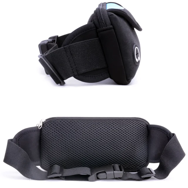Unisex Waterproof Running Waist BagSport Waist Pack Mobile Phone Holder Bag Gym Fitness Bag Sport Running Belt Bag 2