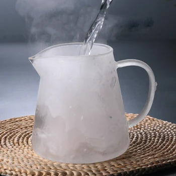 Glass Heat Resistant Teapot With Filter Healthy Lifestyle 450ML_1300ML Sadoun.com