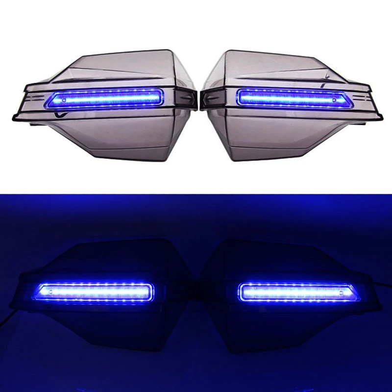 Универсальные мотоциклетные рукавицы для мотокросса с динамическим поворотным сигналом, светодиодный руль для велосипеда, защита для рук для ветронепроницаемого мотоцикла, Pr