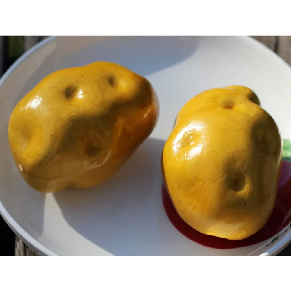 Моделирование картофель овощи Подставки для фотографий украшения 10 см пены поддельные картофеля модель фруктов ремесла