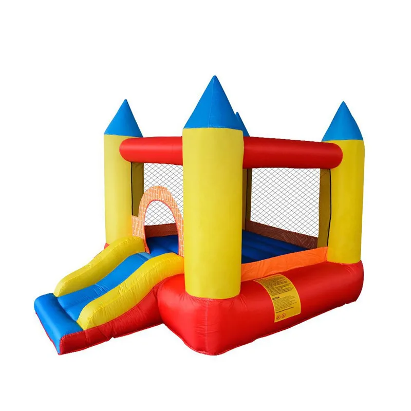 

Large Inflatable Bounce House Jumper Playground Kids Play Castle Oxford Cloth Trampoline With Slide Jumping Bouncer for Children