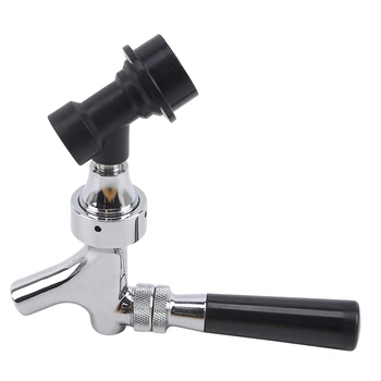 

Adjustable Faucet With Ball Lock Quick Connect Keg Disconnect For Beer Keg,homebrew Kegging Kit