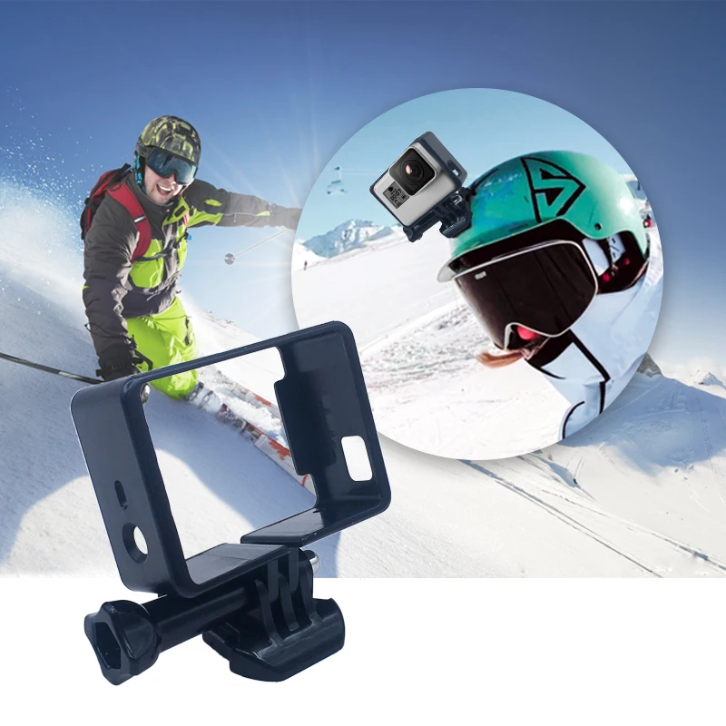 Стандартная защитная рамка для Gopro Hero 4 3 + черный чехол камеры защитное крепление
