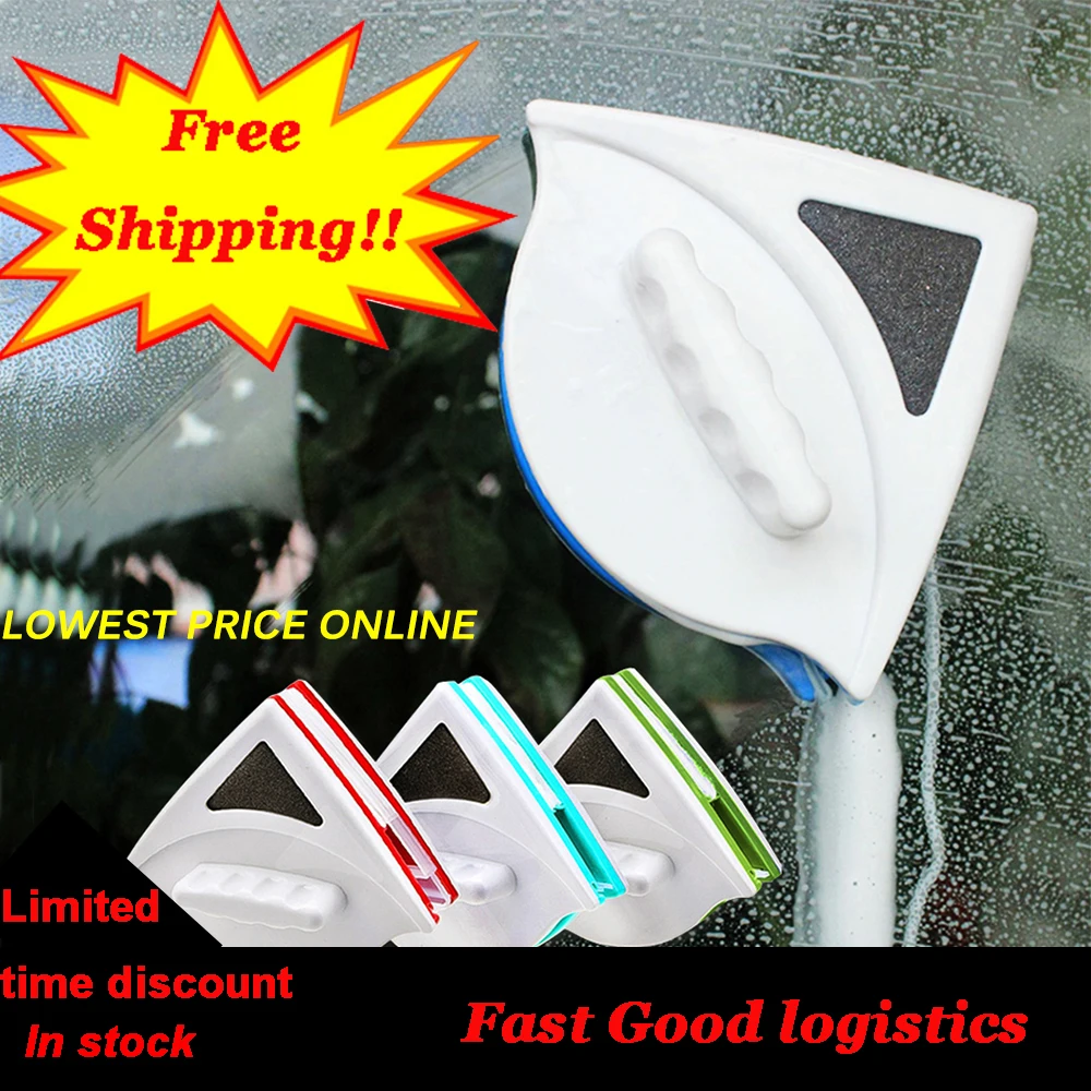 Window Cleaner Brush Doublefaced Washer Glass Clean for