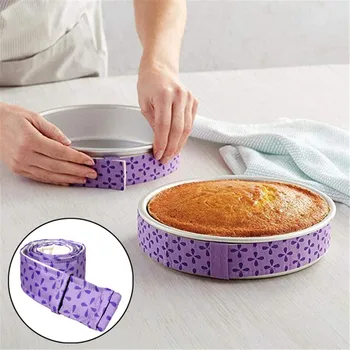 

Cake Pan Strips Bake Strip Belt Level Cake Decorating Tools Baking Sheet To Protect Banding Cloth baking accessories