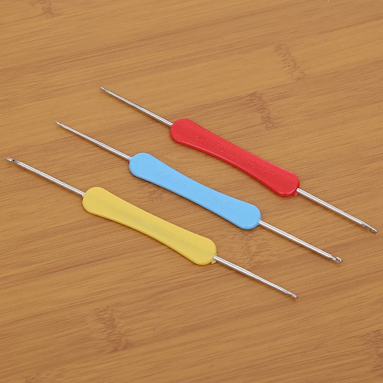 Двухсторонний вязаный крючком свитер крючки для вязания шерстью пластиковые ручки металлические детские туфли крючком ручной работы