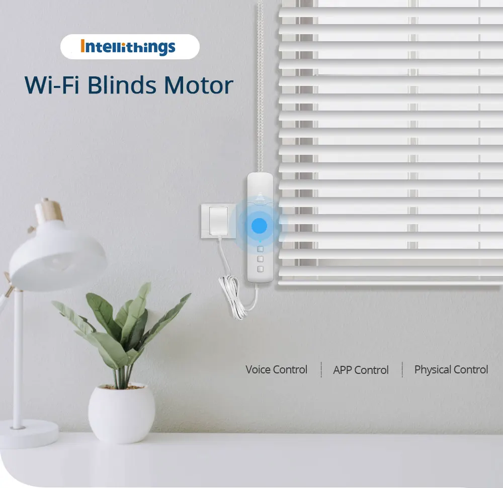 WiFi Smart Elegance Chain Motor Roller Shade Driver for Vertical Venetian Zebra