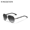 KINGSEVEN 2022 New Trend Quality Titanium Alloy Men's Sunglasses Polarized Sun glasses Women Pilot Mirror Eyewear Oculos de sol ► Photo 3/6