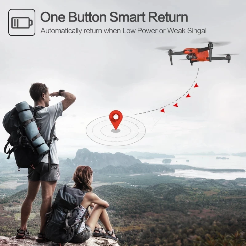 US $1.472.49 Autel Robotics EVO II Dron GPS 8K UHD Video 3Axis Gimbal Drone Camera EVO 2 Professional Remote Control 40min 9KM RC Quadcopter