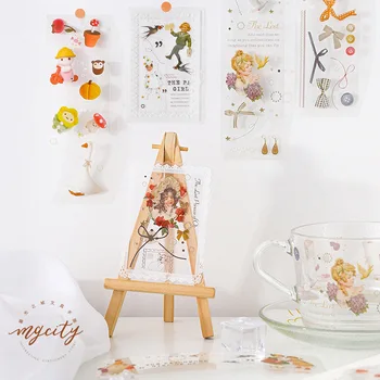 

9 Pcs Dream Time Machine Series Ins Style Stickers Set Decorative Stationery Stickers Scrapbooking Diy Diary Album Stick Label