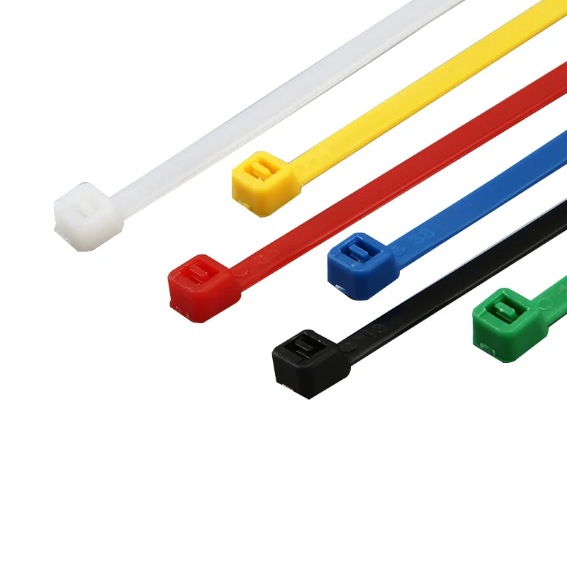 Self-Locking Nylon Ties Wire Cable Zip Ties Self Lock Organiser Fasten Cable 500Pcs